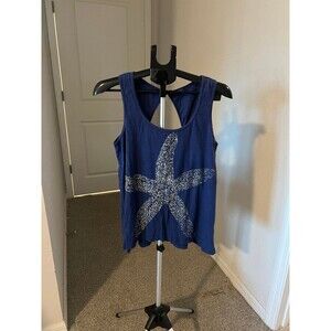 Fresh Produce Starfish Keyhole Tank Top Women’s Size Small